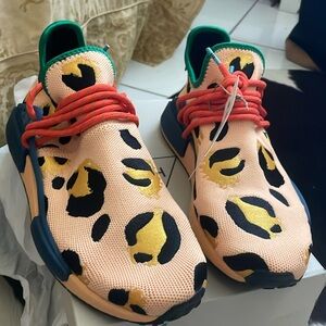 Pharrell x NMD Human Race 'Animal Print - Pulse Amber'